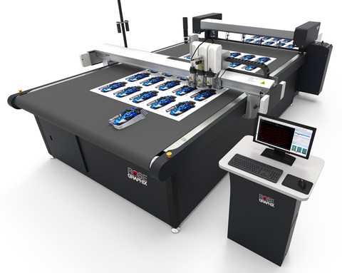 Dual-Head Flatbed High Speed Digital Cutting System 52"x68" - Rose Graphix, CNC Cutters, rosegraphix