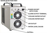 Industrial Refrigerated Water Chiller CW-5200 - Rose Graphix, Parts for Laser, rosegraphix
